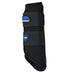 WeatherBeeta Tough - Tec Prime Brushing Boots for Horses, 2 ct - KOAA2 - Black/Black - Small - 2 ct - 2