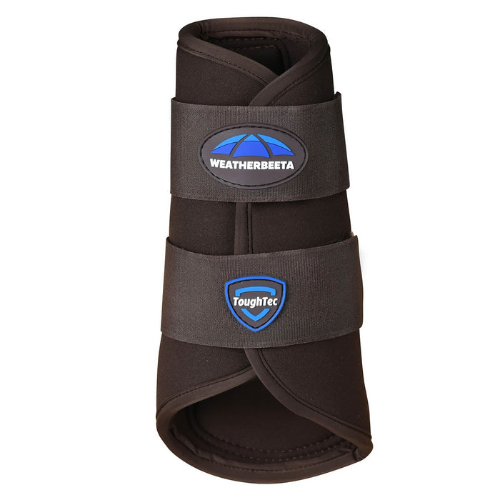 WeatherBeeta Tough - Tec Prime Brushing Boots for Horses, 2 ct - KOAA5 - Brown/Brown - Small - 2 ct - 5