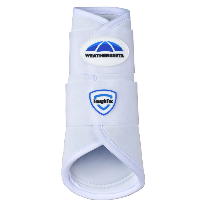 WeatherBeeta Tough - Tec Prime Brushing Boots for Horses, 2 ct - KOAAK - White/White - Small - 2 ct - 22