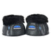 WeatherBeeta Tough - Tec Prime Fleece Trim Rubber Bell Boots for Horses - KOADZ - Black/Black - Small - 2 ct - 6