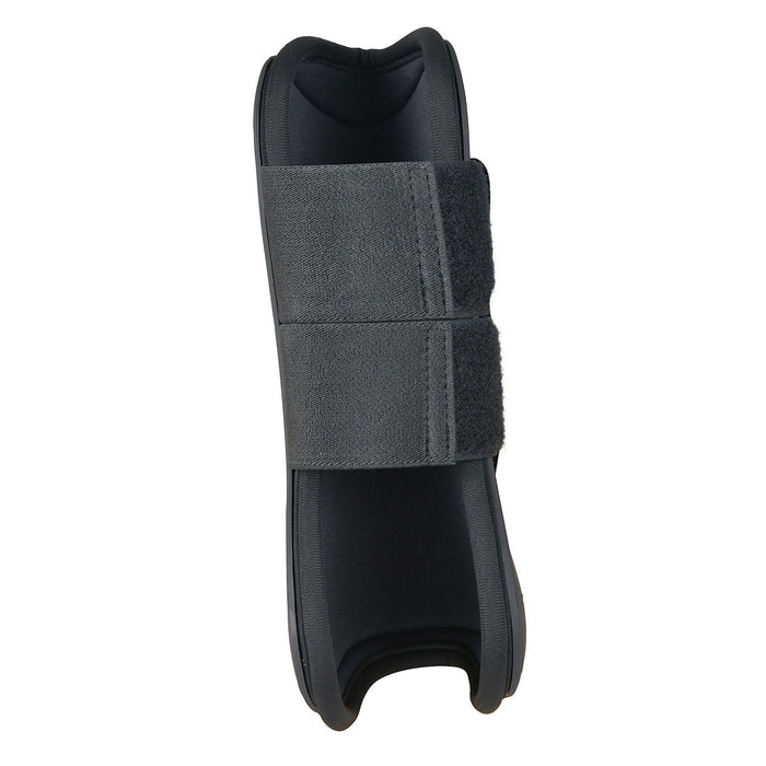 WeatherBeeta Tough - Tecc Prime Open Front Boots for Horses - KOAB6 - Black/Black - Small - 2 ct - 5