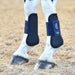 WeatherBeeta Tough - Tecc Prime Open Front Boots for Horses - KOABC - Black/Navy - Small - 2 ct - 13
