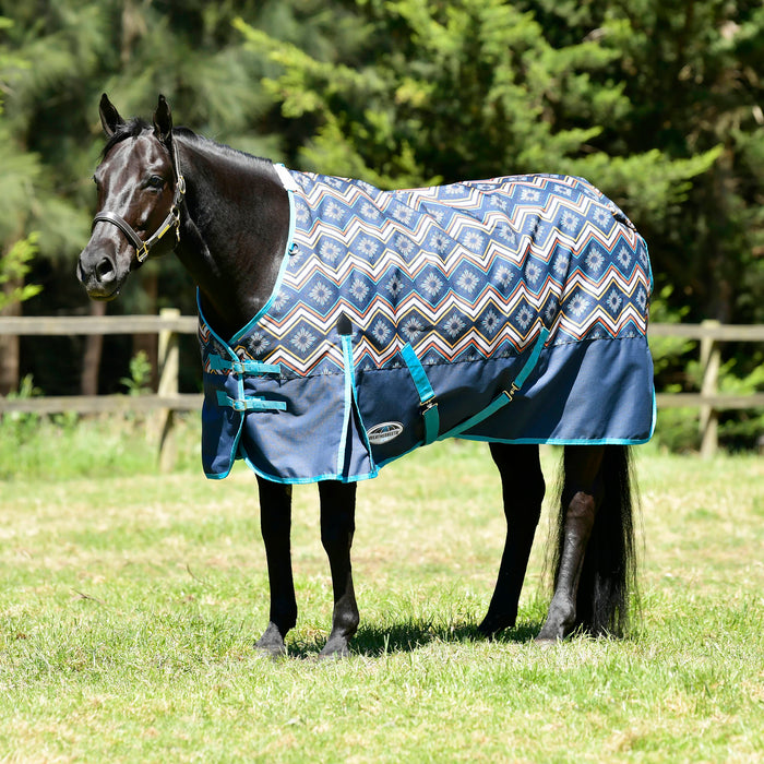 WeatherBeeta ComFiTec Essential 1200D Medium Weight Standard Neck Turnout Blanket for Horses