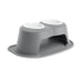 WeatherTech Double High Pet Feeding System, Plastic Bowl - WTD2N - Dark Grey - 8" High, 32 oz - 16