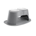 WeatherTech Double High Pet Feeding System, Plastic Bowl - WTD2U - Dark Grey - 12" High, 64 oz - 22