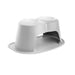 WeatherTech Double High Pet Feeding System, Plastic Bowl - WTD2V - Light Grey - 12" High, 64 oz - 23