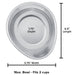 WeatherTech Pet Feeding System Extra Bowls - WTD61 - Stainless - 16 oz - Holds 2 cups - 3