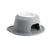 WeatherTech Single High Pet Feeding System, Plastic Bowl - WTD3Q - Dark Grey - 6" High, 32 oz - 14