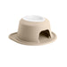 WeatherTech Single High Pet Feeding System, Plastic Bowl - WTD3S - Tan - 6" High, 32 oz - 16