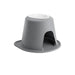 WeatherTech Single High Pet Feeding System, Plastic Bowl - WTD3Z - Dark Grey - 12" High, 64 oz - 23