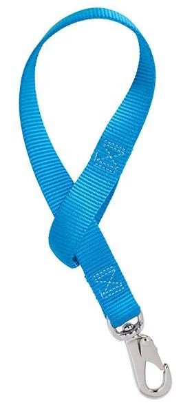 Weaver Solid Nylon Bucket Strap - W2ADL - Hurricane Blue - 8