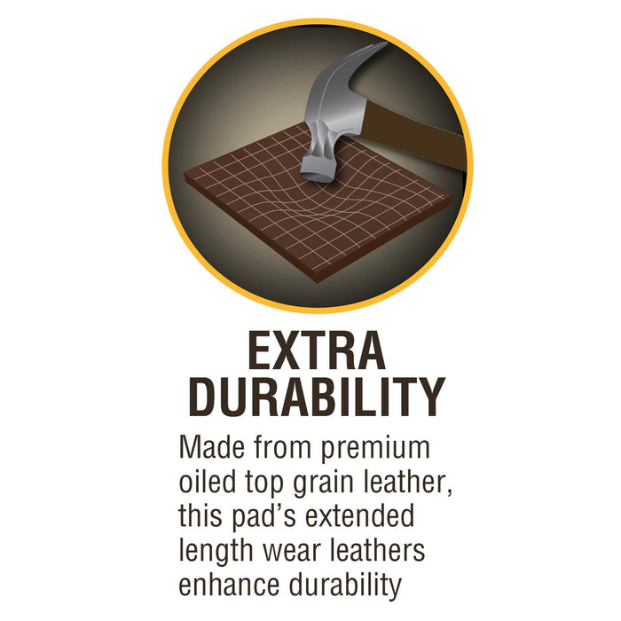 Weaver Synergy Contoured Steam Pressed 100% Merino Wool Felt Performance Saddle Pad - WLCQE - Chocolate - 32" x 34" - 3