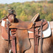 Weaver Synergy Contoured Steam Pressed 100% Merino Wool Felt Performance Saddle Pad - WLCQF - Natural - 32" x 34" - 7