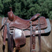 Weaver Synergy Contoured Steam Pressed 100% Merino Wool Felt Performance Saddle Pad - WLCQH - Charcole - 32" x 34" - 10