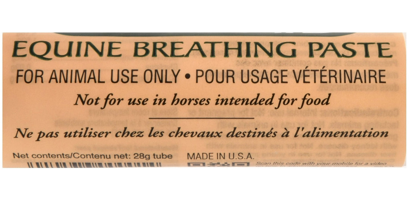 Wind Aid Equine Breathing Aid - Respiratory Support for Horses - HWWB - Paste - 1 Dose (1 oz tube) - 7