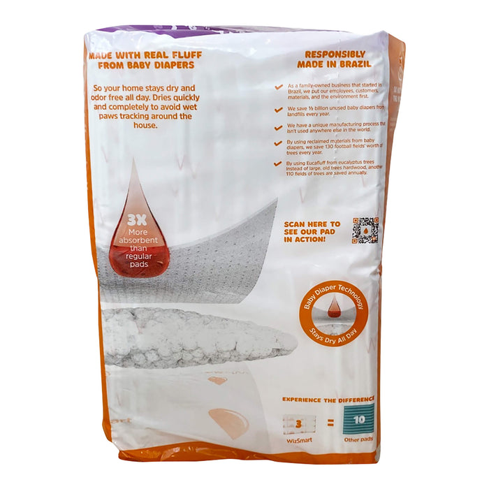 WizSmart Heavyweight Ultra Absorbent Pads for Dogs - 024PC-2240 - 24 ct - XL - 23.5" x 31.5" - 13
