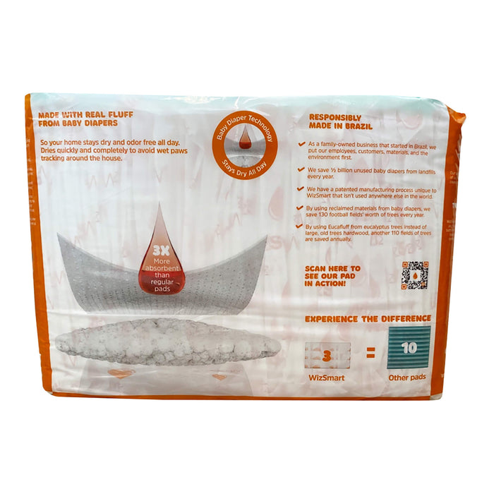 WizSmart Heavyweight Ultra Absorbent Pads for Dogs - 024PC-2240 - 24 ct - XL - 23.5" x 31.5" - 10