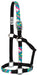 Weaver Patterned Nylon Overlay Halter for Horses - WLC2KJ - Pop Art - Large - 4