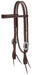 Working Tack Feather Designer Hardware Browband Headstall - WLC1CB - 2
