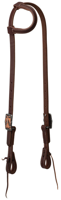 Weaver Working Tack Thunderbird Sliding Ear Headstall - WLCHH - Horse - 1