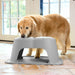 WeatherTech Double High Pet Feeding System, Poly Bowls Color Tan
