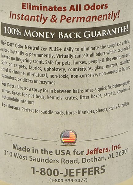 X - O Odor Neutralizer Plus+ by Jeffers - Jeffers - Animal & Pet Supplies > Pet Odor & Stain Removers