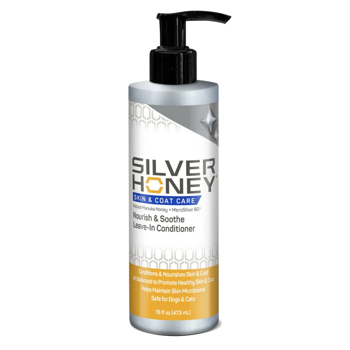Silver Honey Skin & Coat Care Leave-In Conditioner 16 fl oz (473 ml) Pump Bottle Size 16 fl oz (473 ml)