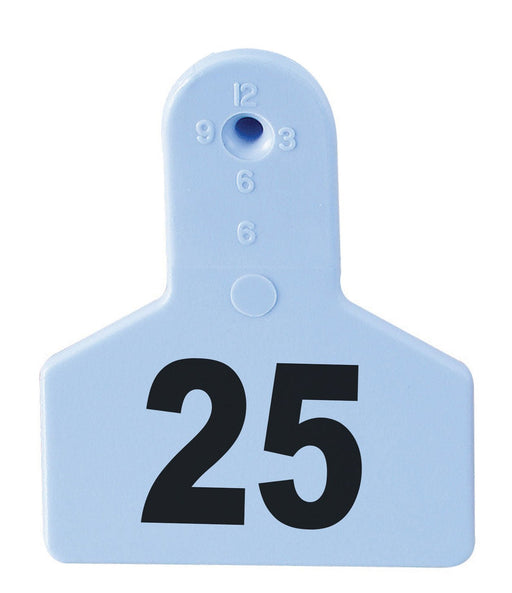 Z Tags Numbered Livestock Ear Tags (Small), 25 count - Jeffers - Farm & Ranch Supplies > Identification & Ear Tags