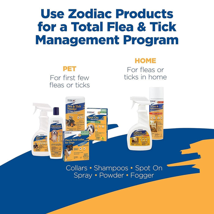Zodiac Carpet & Upholstery Flea & Tick Aerosol Spray, 16 oz - FAAA2 - 16 oz - 1 - 6