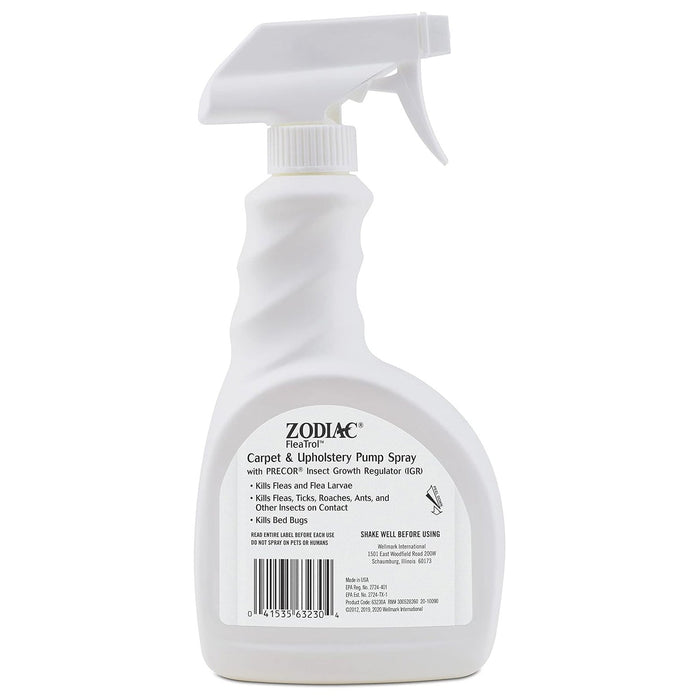 Zodiac Carpet & Upholstery Flea & Tick Pump Spray, 24 oz - FAAAZ - 24 oz - 1 - 2