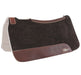 Zone Suede/Felt Saddle Pad - CR17 - Zone Suede/Felt Pad, Chocolate Brown - 1