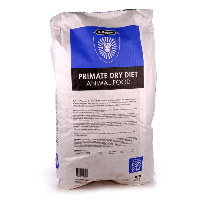 ZuPreem Primate Dry Diet, 20 lb - NAD4 - 3